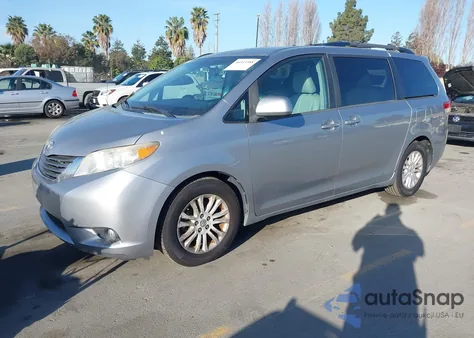 2012 Toyota Sienna Xle V6 8 Passenger from USA, damaged, VIN 5TDYK3DC6CS241646